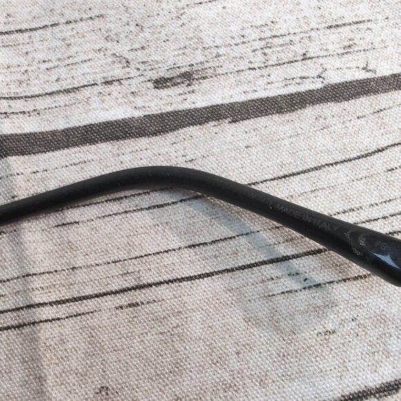 Jimmy Choo Black & Gold Eyeglasses – Women's Designer Frame Made in Italy - Picture 10 of 11